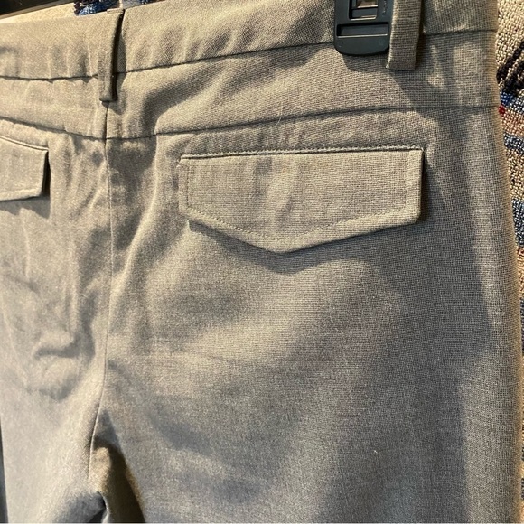Gap Women's size 10 Long  Hip Slung Fit Stretch gray trouser Pants career dressy - Picture 6 of 6